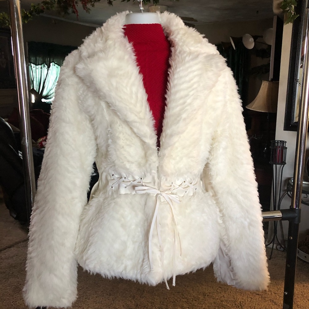 Fur elegant sweater